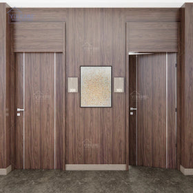 Guangdong Custom Internal Doors Solid Wood Interior Wood Doors with Frames Modern Door Interior Bedroom