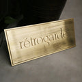 Commercial Office Stainless Steel Door Address Pull Push Brass Switch Plate Sign Name Plate