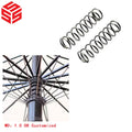 Custom SY SY-111 Industrial Umbrella Compression Spring Stainless Steel Coil Strut Torsion Load Type High Capacity Washable