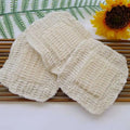 Natural Sisal Plant Fiber Kitchen Cleaning Dishes Scourer Pad Dishcloth Cellulose Sponge Scrubber Cotton Loofah Sponge