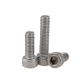 M6 M8 M10 M12 304 Stainless Steel Reverse Thread Left Tooth Allen Screw Bolts Hexagon Socket Cap Head Screw Left Thread Metric MegaBDM
