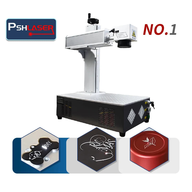 Zippo Lighter Fiber Laser Marking Machine Portable Mini 30w 50w Fiber Laser Marking Machine