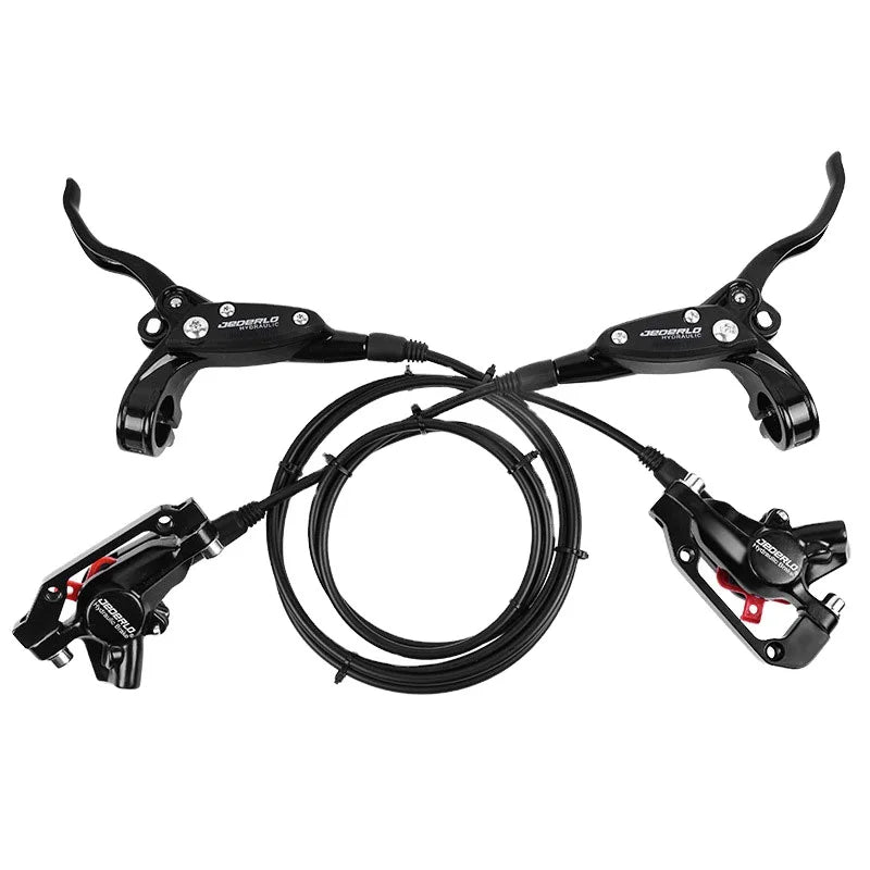 MT200 Road Bicycle Parts Dual Disc Oil Brakes Hydraulic BMX Bike Racing Aluminum Brake System in Black CN;ZHE
