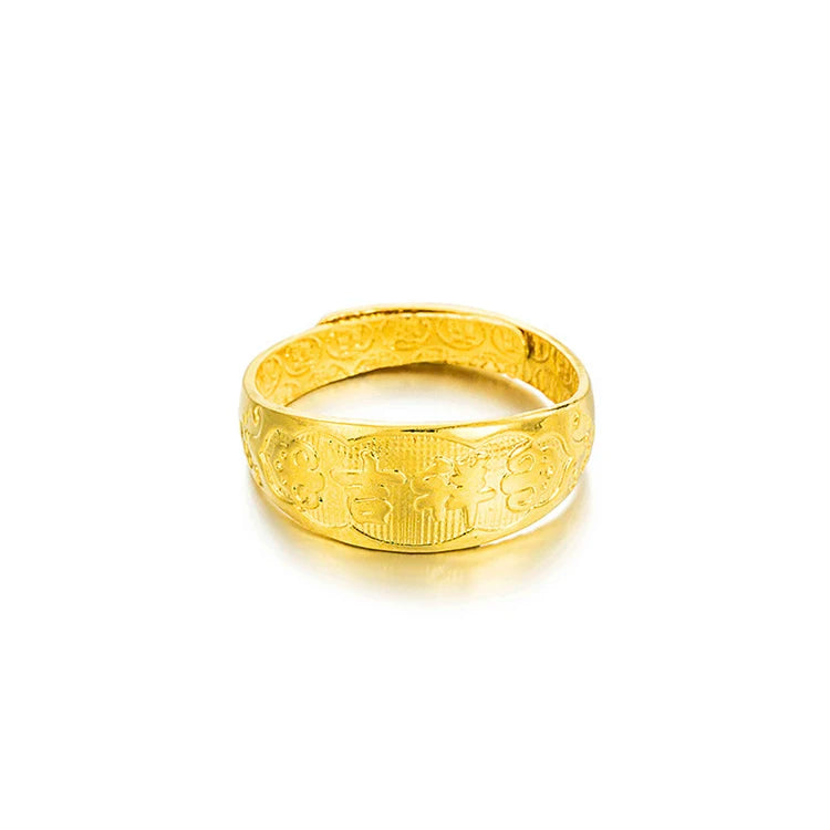 Oem Wholesale Minimalist Ring Gold Jewelry Gold Plated