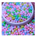 3mm 4mm 5mm Round Plastic Acryilc Bead No Hole Custom Color Wholesale