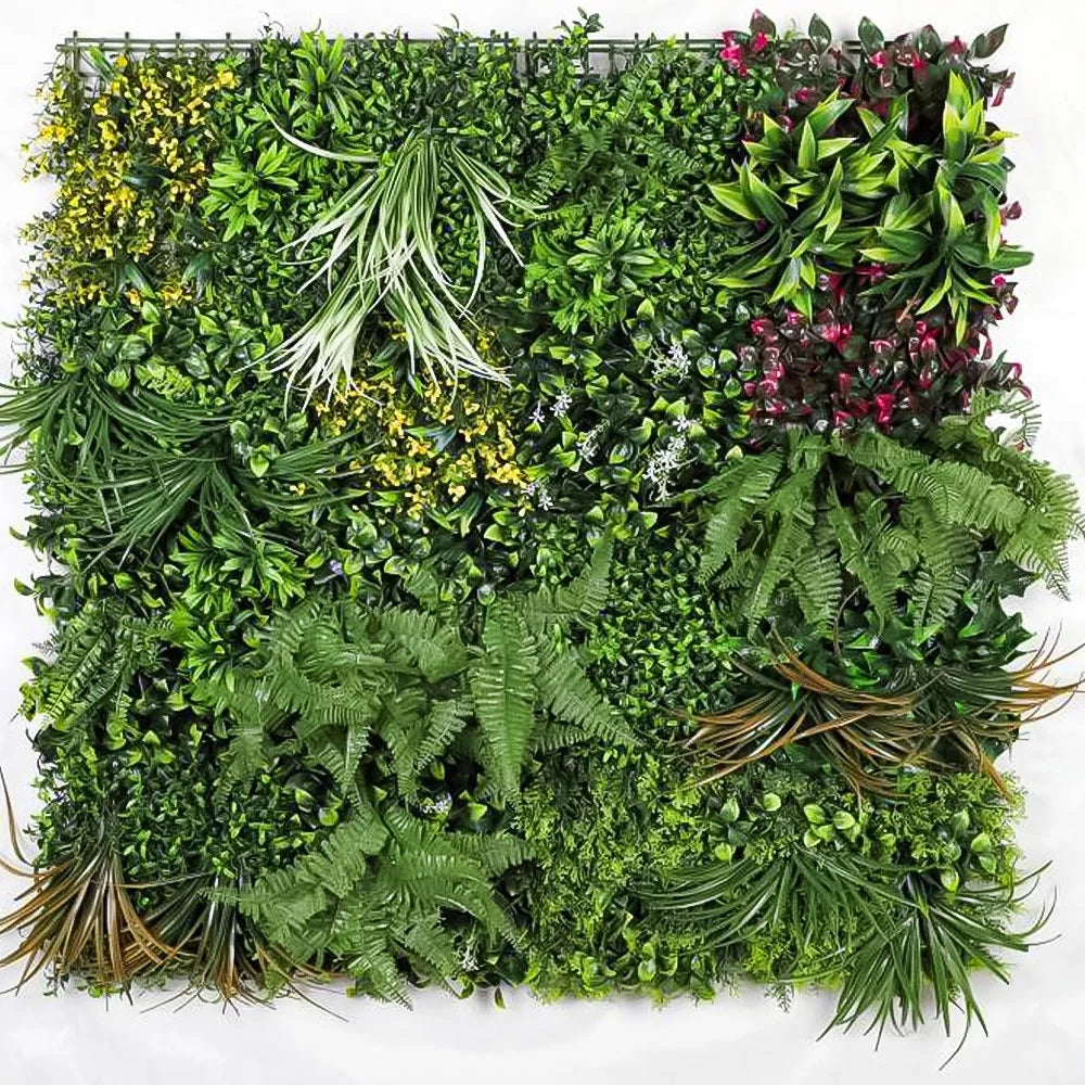 40"x40" Size Artificial Greenery Hedege Wall Vertical Garden Privacy Fence Screen Faux Ivy Plant Backdrop