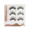 Private Label Magnetic Lashes Wholesale 3d Eyelashes Magnetic Kit Magnetic Eyelashes With Eyeliner