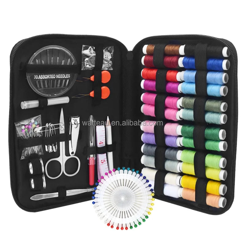Factory Direct 130pcs Manicure Pedicure Set Stainless Steel Carbon Steel Hand Sewing Needle Eyelash Beauty Salon Tweezers
