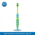 High Quality ISO Approved Kids Soft Bristle Toothbrush with Suction Cup Base Private Label Manufacturer for Daily Oral Care