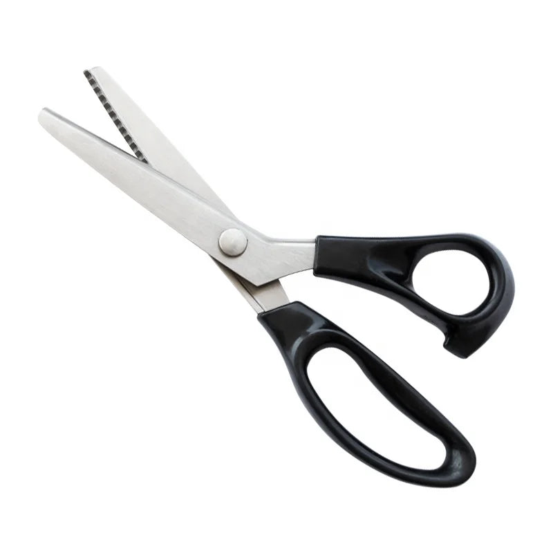 Paper Scissors Triangular Teeth 5MM Rounded Corners 5MM Paper Scissors Serrated Scissors