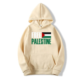 CCY Freedom Flag Plain Warm Modest Unisex High Quality Anti-Shrink Breathable Polyester Hoodie