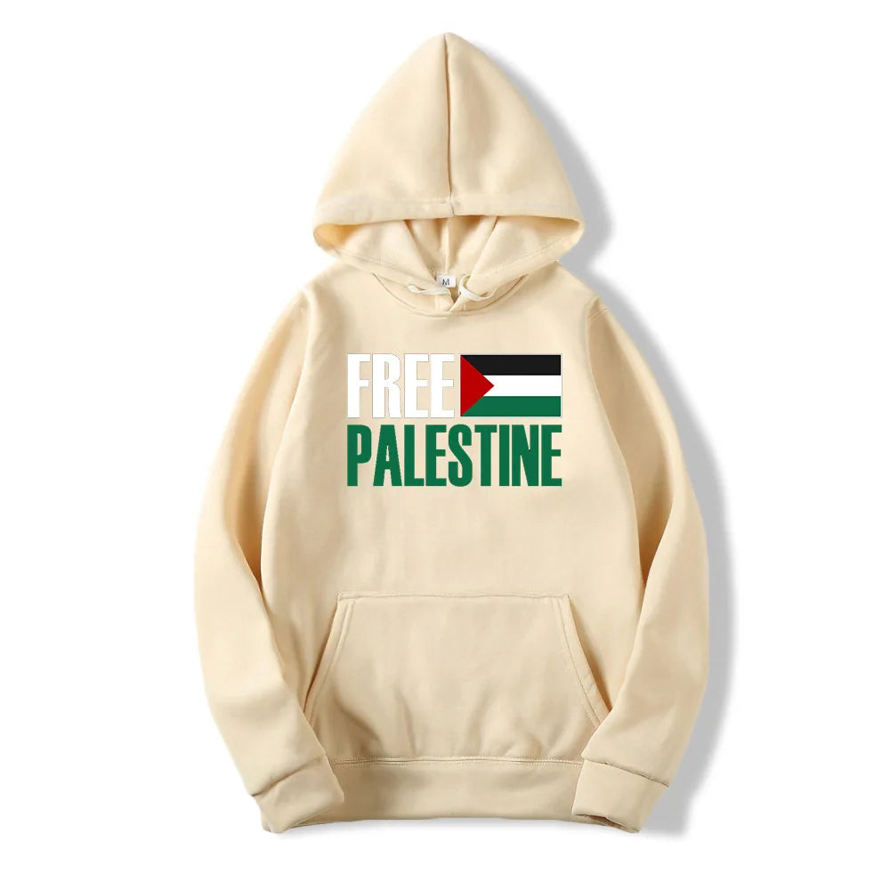 CCY Freedom Flag Plain Warm Modest Unisex High Quality Anti-Shrink Breathable Polyester Hoodie
