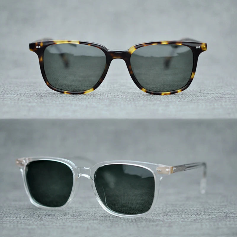 New Collections Bioplastic Eco Friendly Recycle Material Custom Acetate Polarized Sunglasses Sunglasses Glass