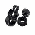 Factory Direct Hardware Fasteners 4.8 Grade Black Carbon Steel High Strength Hex Nut Hex Bolt Nut