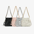 New Design Multifunction Rhombus Chain Bag Fashion PU Leather Luxury Black Small Handbag Ladies Tote Shoulder Bag