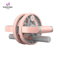 6-in-1 AB Wheel Roller Kit Multifunctional Indoor and Outdoor Fitness Equipment for Weight Loss and Abdominal Shaping