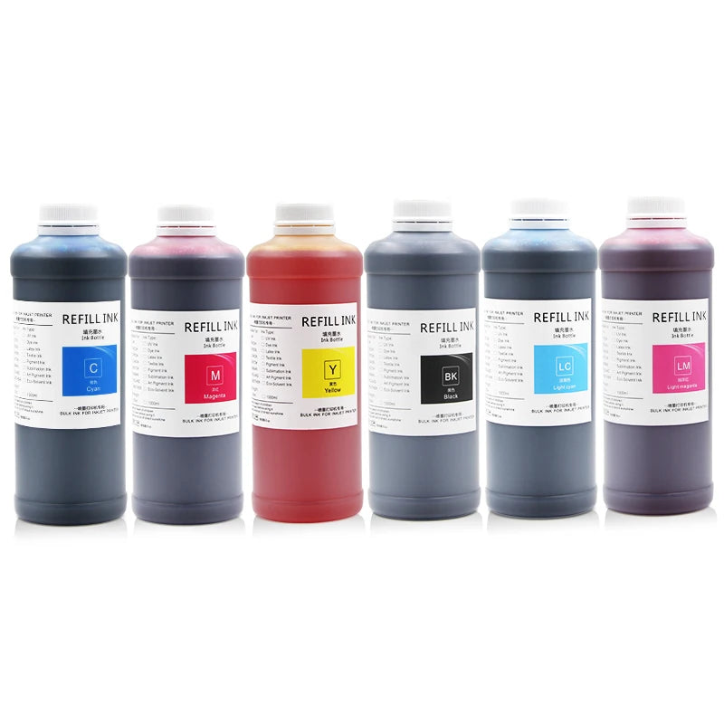 Ocbestjet Universal Dye Ink for Canon IPF 8000 9000 8300 8310 6300 6350 5100 6100 5000 8400 9400 Large Format Inkjet Printer