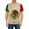 Fitspi Mexico Flag Novelty Print Short Sleeve Tshirt Wholesale T Shirt
