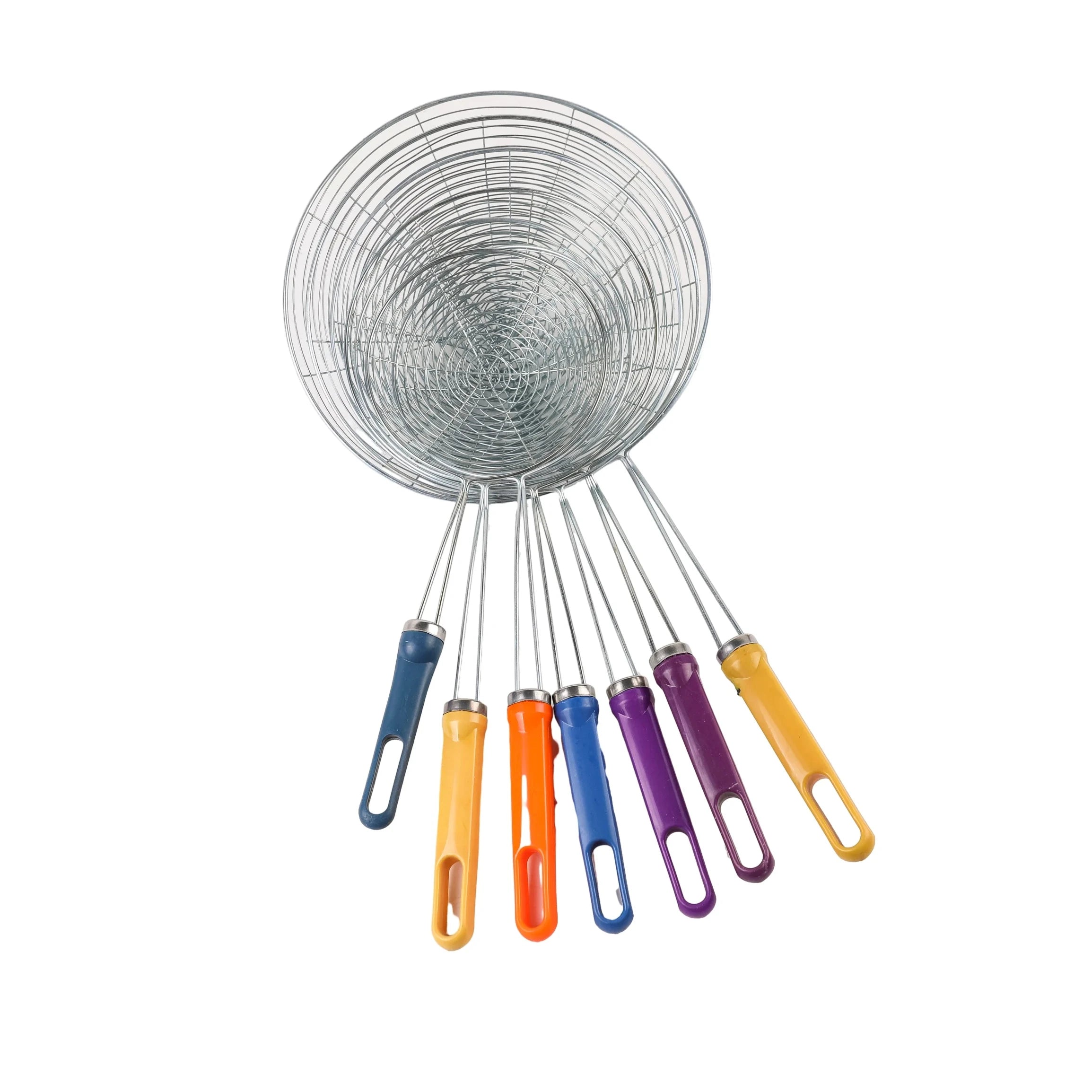 Newest Cheap Multifunction Colorful Colander Spider Strainer Home and Kitchen Accessories Skimmer Slot Spoon Strainer Ladle