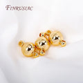 18K Gold Plated Magnetic Clasps for DIY Bracelet Necklace Jewelry Making Magnet End Clasp Jewelry Findings Components