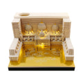 Masjid Building Bock Note Paper 3D Memo Pad Lighted up Paper Notes Block Diy Memo Pad Sheets Paper Craft Gift Notepad