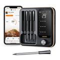 INKBIRD INT-14-BW Three-Mode Wireless Meat Thermometer with Four Probes for Grilling and Smoking