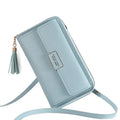 New Style Cell Phone Purses Wallet Bag for Women Leather Crossbody Phone Bag Portable Waterproof Cash Card Holder Phone Bag