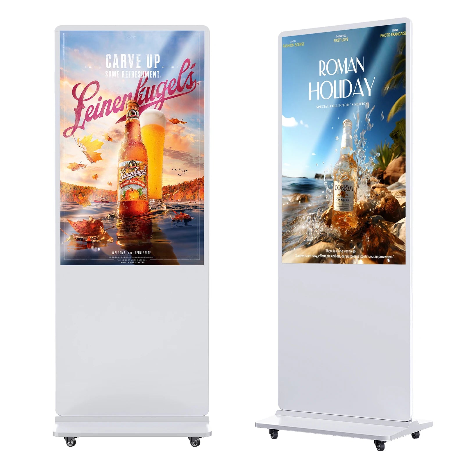 MWE 65inch High Brightness Floor Standing Touch Screen Interactive Media Indoor Lcd Ad Digital Signage Advertising Players Totem