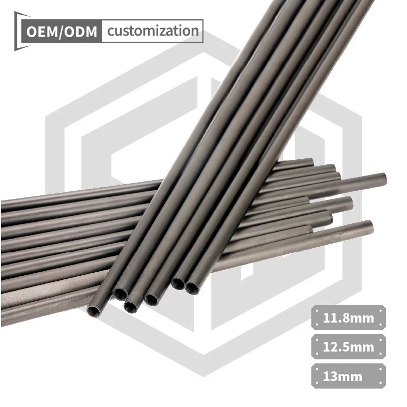 China Factory Billiard Cue Shafts Pool Cues Shaft Blank Pro Taper Carbon Fiber Blank Cue Shaft