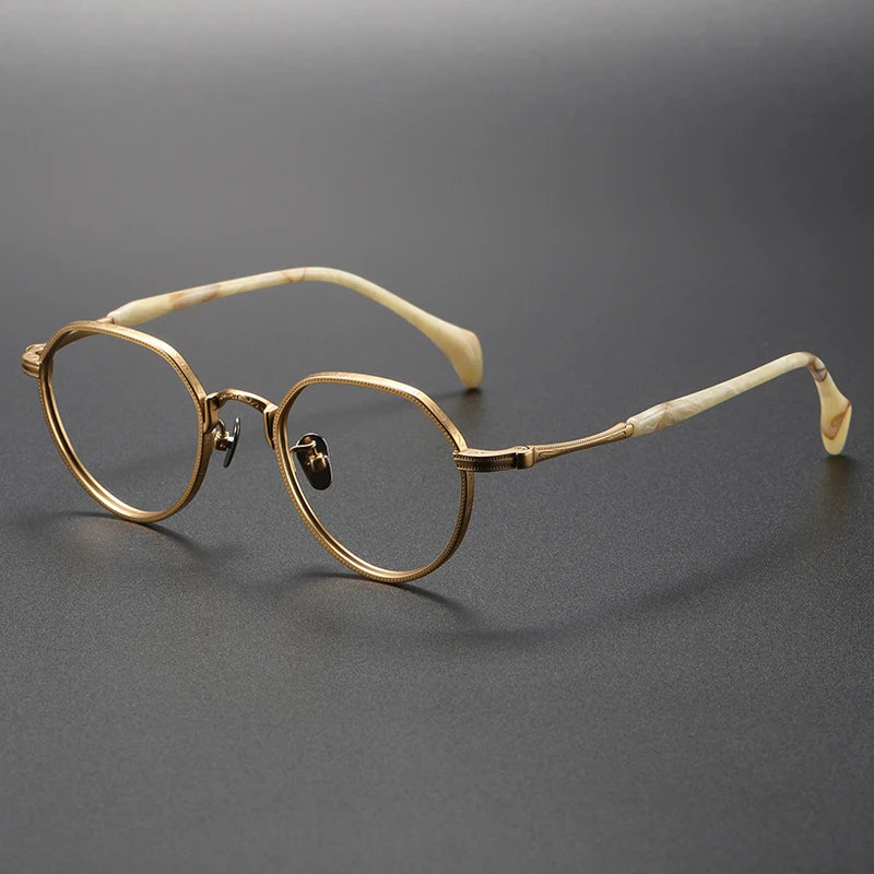 CS80861 2023 New Japan Japanese 100% Handmade Pure Acetate Acet Titanium Optical Luxury Top Quality Eyeglasses Frames
