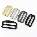 Meetee XP007 25mm Luggage Hardware Accessories Shoulder Bag Strap Connective Buckle Zinc Alloy Adjustable Tri-glide Buckle