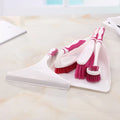 High Quality Soft Bristle 5 in 1 Cleaning Brush Set Pastel Colours Short Handle Home Cleaning Small Dustpan Set