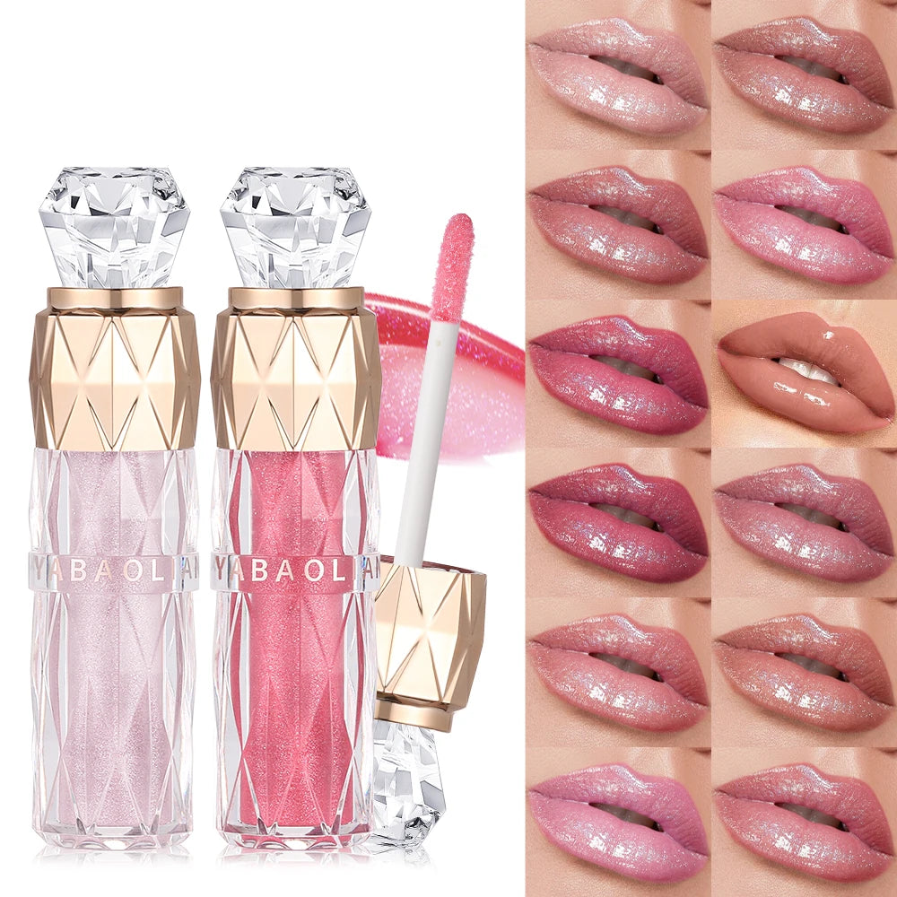 Romantic Luxury Matte Lip Gloss Lip Balm Long-Lasting Organic Professional Makeup Cosmetic Fruit Liquid Lipstick Waterproof