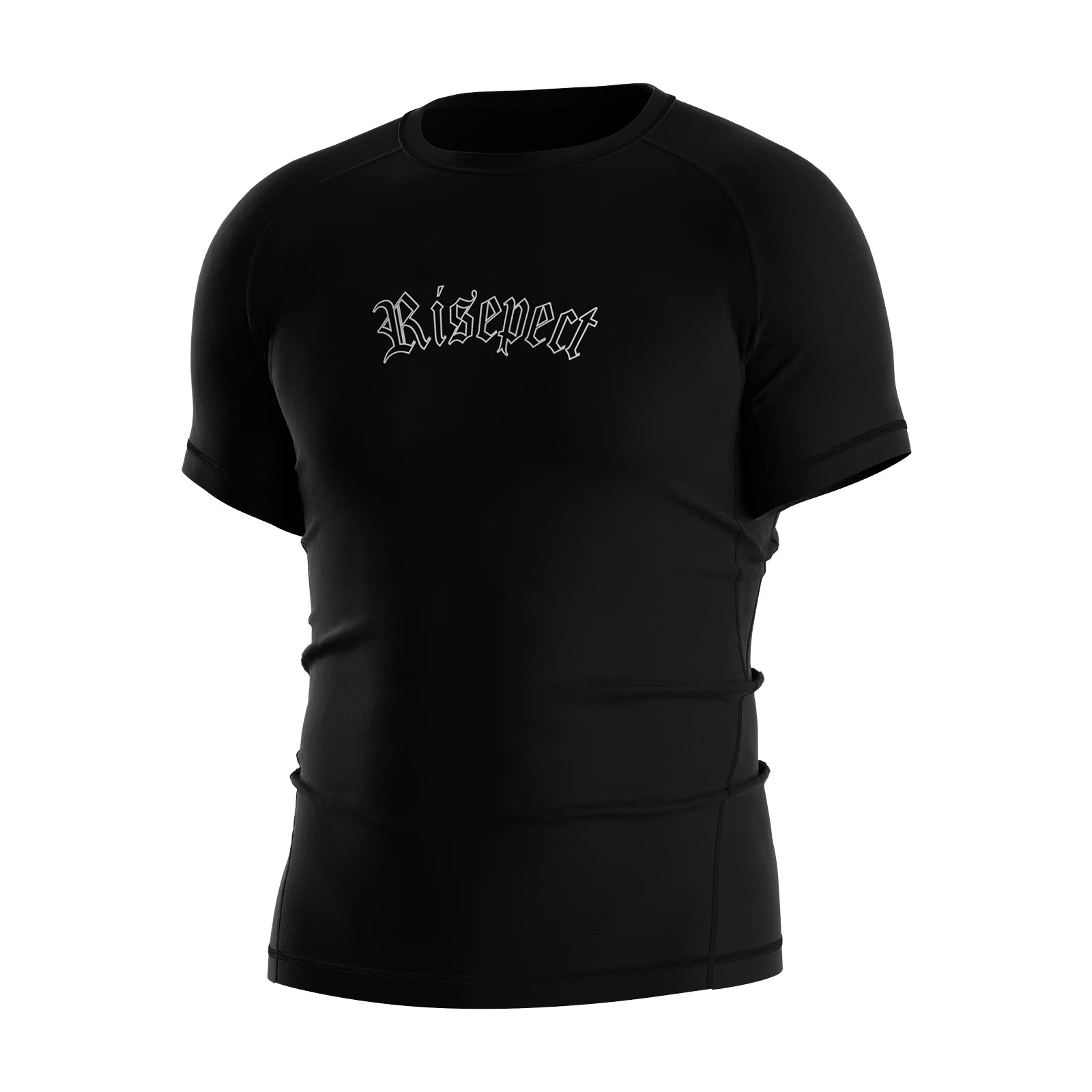 Men's No-Gi Rashguard Breathable Side Mesh Panels Anti-Odor Compression for Long Training Days