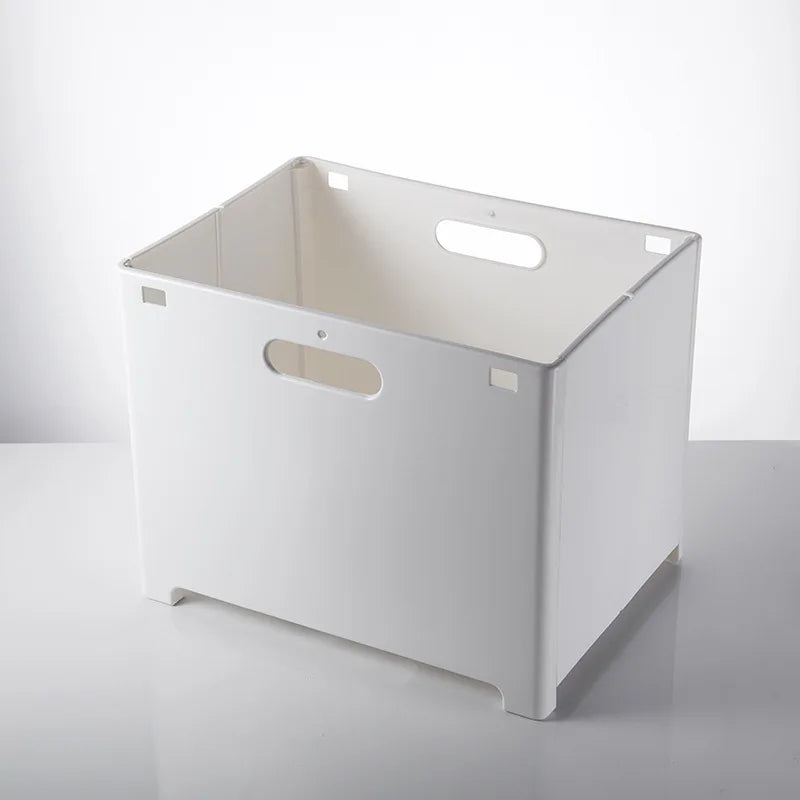 Factory Outlet Square Large Foldable Plastic Laundry Basket Set Custom Logo Wall-Mounted Cloth Storage Bag for Dirty Clothes