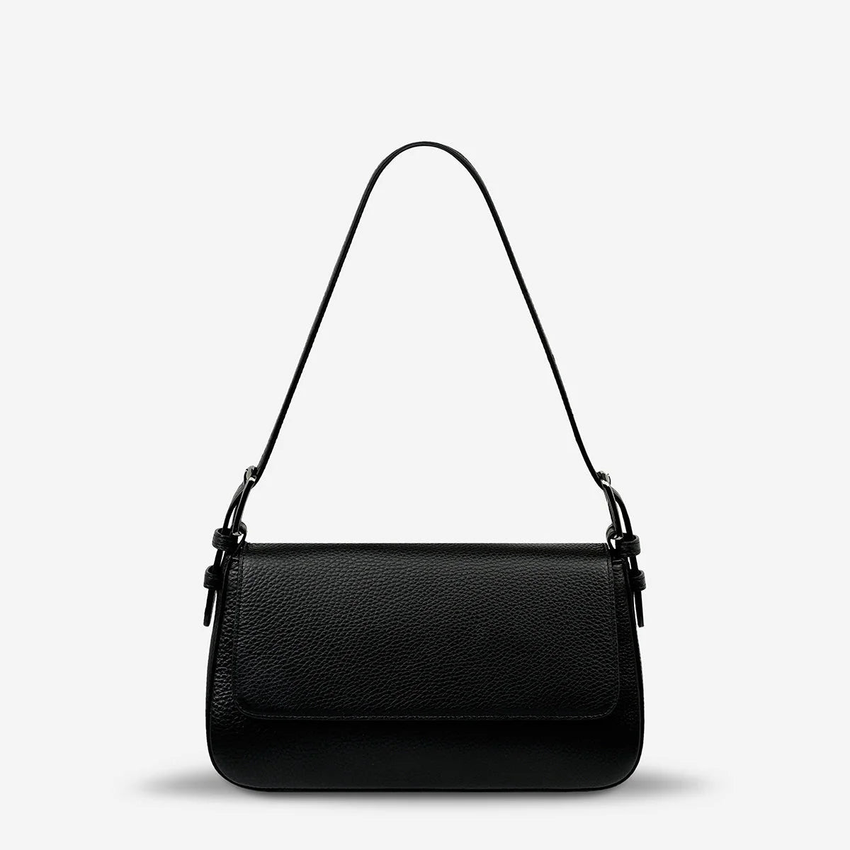 Famous Brands Wholesale Soft Shrunken Pebble Leather Crossbody Bag Structured Shoulder Bag Designer Handbags for Women