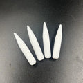 4.8cm 48mm Mini Plastic False Eyelashes Contact Lens White Transparent Tweezers Clip