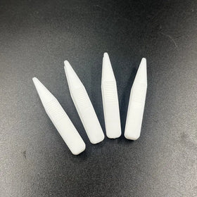 4.8cm 48mm Mini Plastic False Eyelashes Contact Lens White Transparent Tweezers Clip