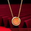 Custom Photo Necklace New Design 18K Gold Plating Color Zircon Necklace Gift Vintage Religious Necklaces with Pendant