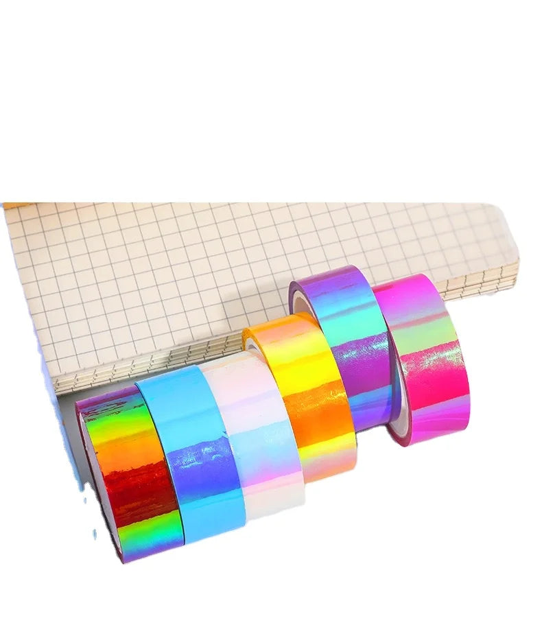 Factory Direct Holographic PVC Security Tape Laser Seal Tamper Proof Anti-Counterfeit Adhesive Packing Tape Custom Wholesale