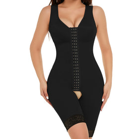 Plus-size Breasted Corset Belly Lifted Hip Lifted Crotch Open Woman Body Bbl Hip Pas Shapewear Gradual Compression Shapewear