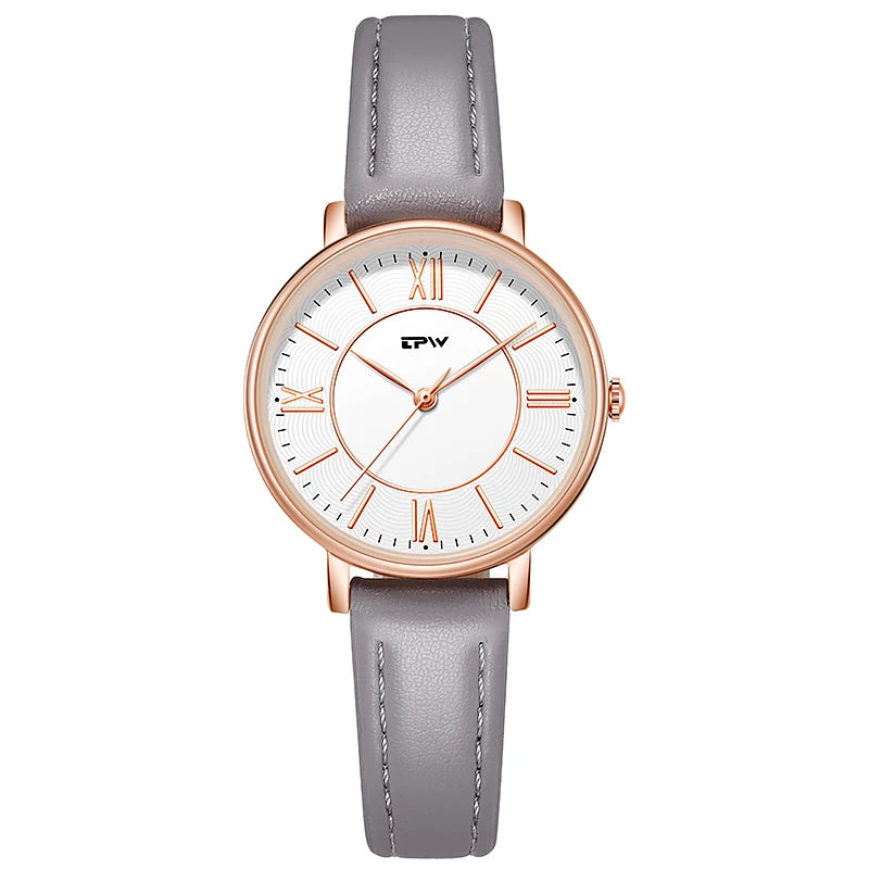 Trend Deign Own Brand Fashion Quartz Wrist Watch for Ladies Sunray Flower Dial with Exquisite Alloy Case Wholesale