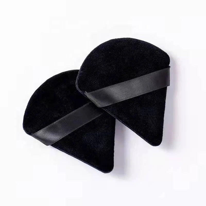 Custom Logo Cute BV/ITS Certified Hot Sales Loose Powder Makeup Sponge Puff Soft Air Cushion Mini Cotton Triangle Puff Washable