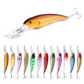 16.5cm/27.9g Deep Depth Trolling Minnow Hard Plastic Fishing Bait Lure
