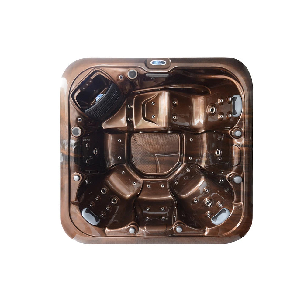 Sunrans Modern Design CE Certificated Luxury 6 Person Spa Tubs Outdoor Hot Tub for Garden