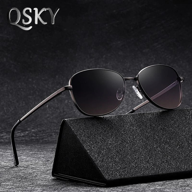 Stock Wholesale S15110 Metal Sunglasses for Men Luxury Wholesale Custom Sunglasses UV400 Designer Metal Polarized Sunglasses