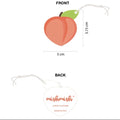 Custom White Paper Garment Hangtag Labels with String Custom Printing Name and Logo Heart Pattern for Bags and Clothing