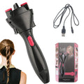 Gift Automatic Hair Twister Braider USB Electric Hair Braiding Machine Magic Twister Roller Styler Bun Maker Hair Twist Tool MegaBDM