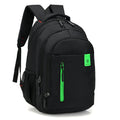 Korean Waterproof Oxford Cloth Men's and Women's Backpack High School Student Satchel with USB Port for Business Travel