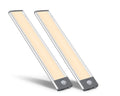 Modern Smart LED Kitchen Drawer USB Rechargeable Motion Sensor Light Strip Cabinet Lighting with 2 Pack